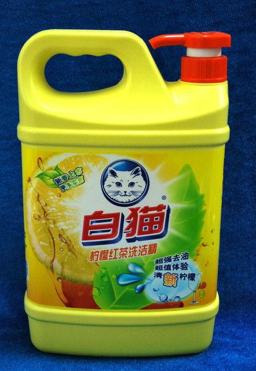 白猫柠檬红茶超强去油洗洁精